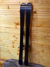 LYŽE SALOMON XMAX 120CM + LYŽIARKY SALOMON T3 GREEN 23MP